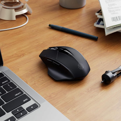 Wireless Mouse Rechargeable, 700Mah, with USB Receiver, 6 Buttons, Ergonomic for Laptop, Computer, Mac, PC Etc.